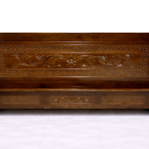 Tempat Tidur Kayu Jati Ukir Klasik Artistik Jepara | AKT2TT-001