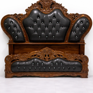 Tempat Tidur Jati Jepara Royal Collection Tufted Luxury | AKT2TT-007