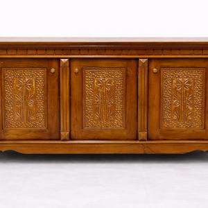 Buffet TV Kayu Jati Ukir Premium 3 Laci | BRT7BTV-005
