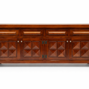 Buffet TV Jati Desain Rustic Klasik 4 Laci | BRT7BTV-011