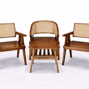 Kursi Teras Jati Rotan Simple Living | FOTT14KT-004