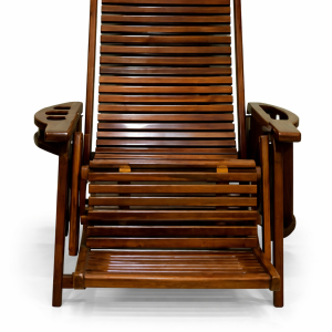 Kursi Santai Kayu Jati Reclining Lipat Minimalis | GKS15KS-001